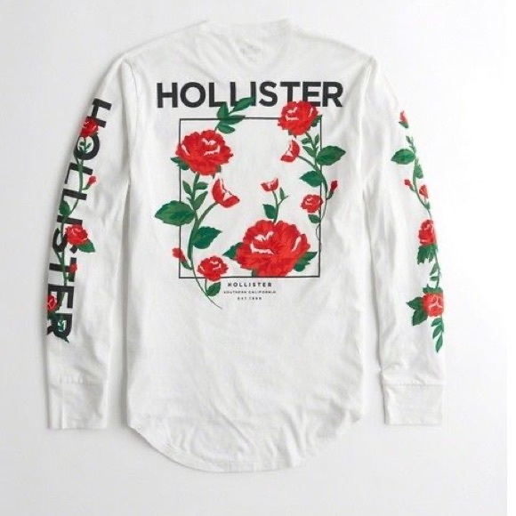 Hollister Rose Long Sleeve Top Sellers 